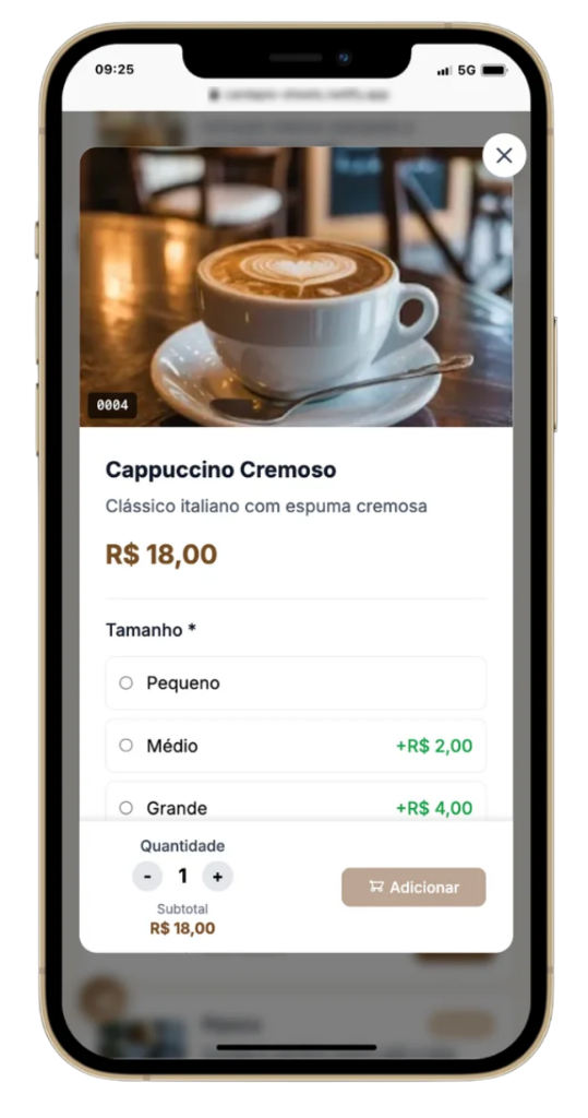 Cardápio Profissional